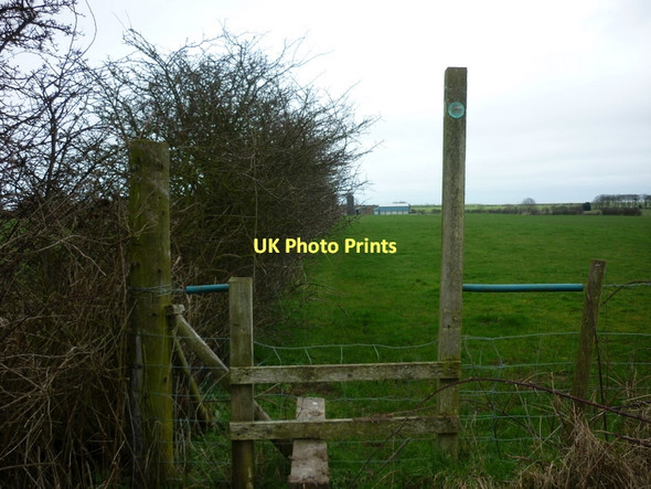 Photo 6"x4" A footpath to the south of Easington Easington\/TA3919 c2011