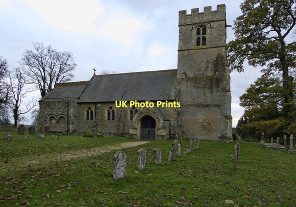 Photo 6"x4" The Parish Church of St. Peter Gayhurst c2010