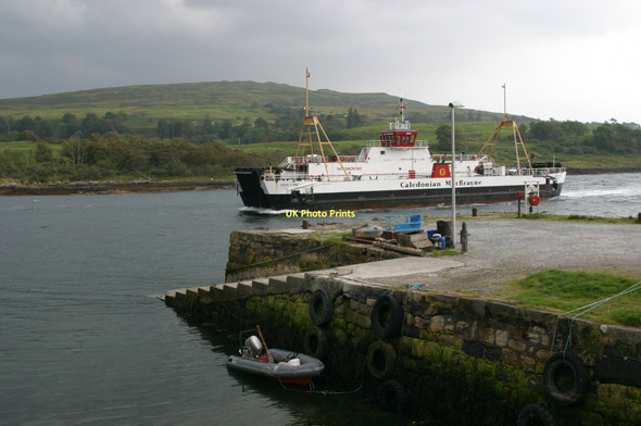 Photo 6"x4" The ferry to Mull. Lochaline \/ Loch \u00c0lainn c2003