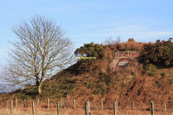 Photo 6"x4" Peace memorial, Muchalls Bridge of Muchalls c2011