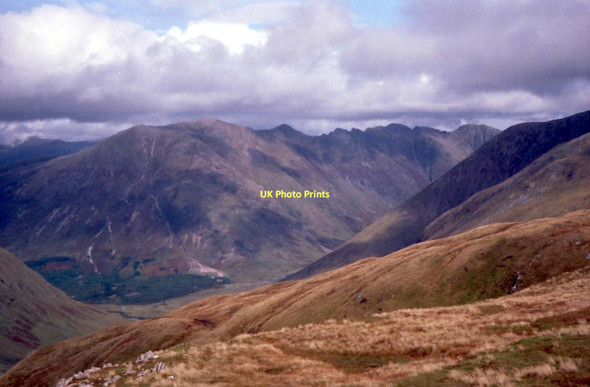 Photo 6"x4" Looking over Creag Bh\u00c3\u00a0n Meall Lighiche c1992