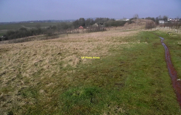 Photo 6"x4" Looking back Lane Ends\/SJ8754 c2011