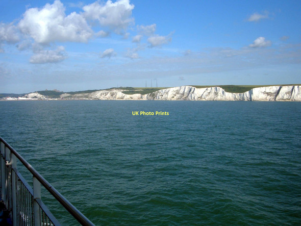 Photo 6"x4" White Cliffs of Dover West Cliffe c2008