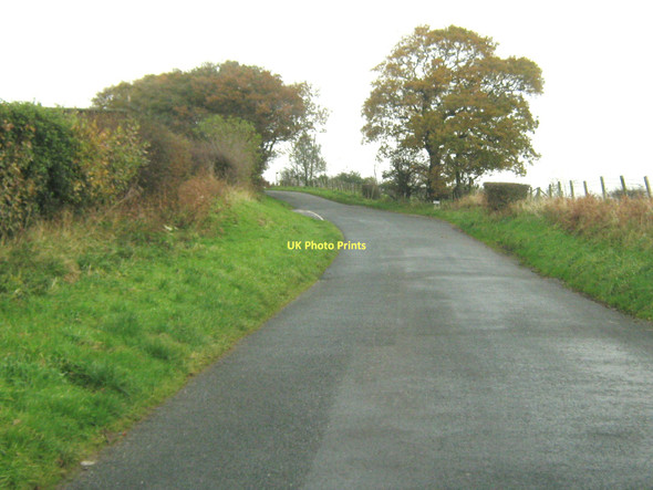 Photo 6"x4" Denham Lane approaching Holt Lane Johnson's Hillock c2010