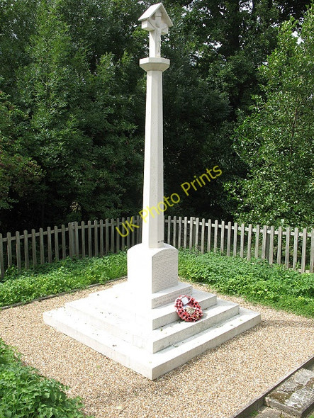 Photo 6"x4" Gilston village war memorial Gilston\/TL4412 c2009