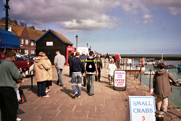 Photo 6"x4" Folkestone Harbour Folkestone c2004