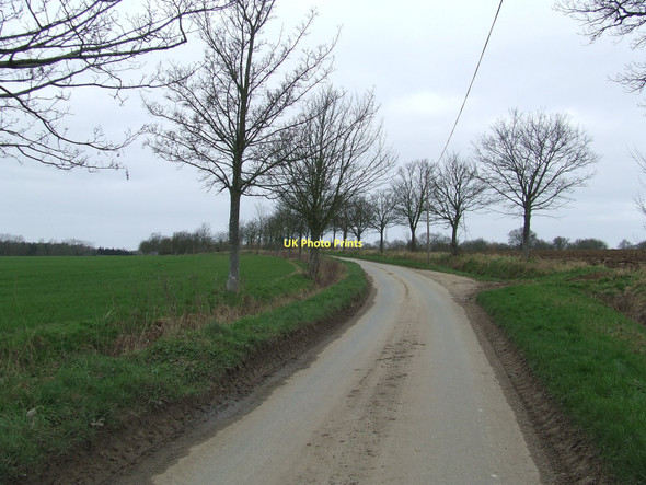 Photo 6"x4" Minor Road Thorpe Morieux c2011