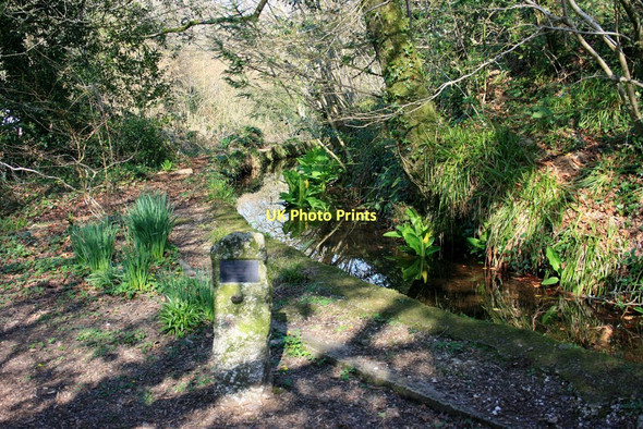 Photo 6"x4" The Leat, Brent Island Aish\/SX6960 c2009