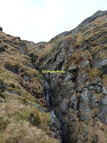 Photo 6"x4" The burn draining Coire Dubh Coire Dubh\/NN2119 c2011