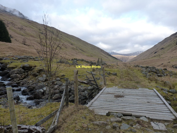 Photo 6"x4" Track in Glen Fyne Trosgiche c2011