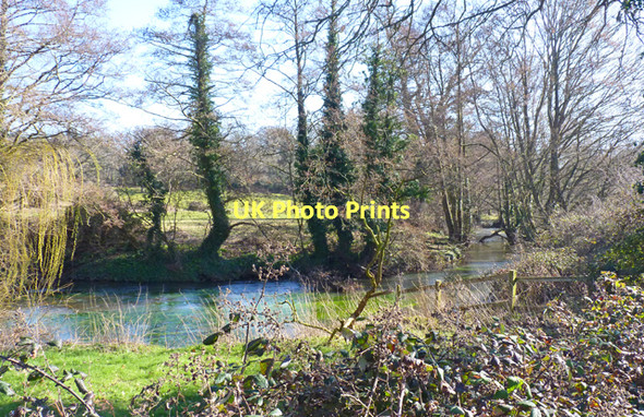 Photo 6"x4" Moors River, Hurn Hurn\/SZ1296 c2011