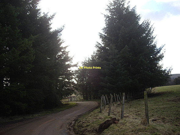 Photo 6"x4" Double bend in Bogatassie road Perkhill c2011