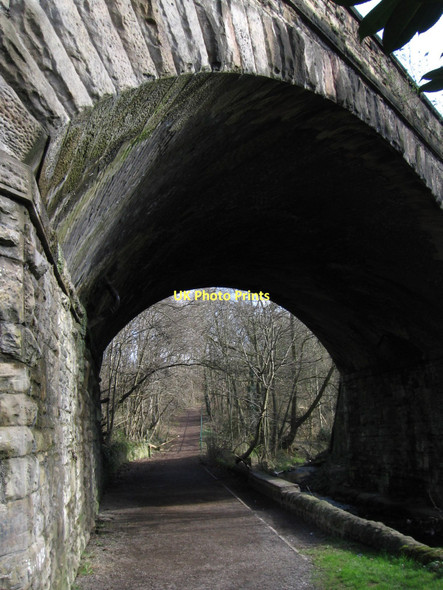 Photo 6"x4" Dronfield - railway bridge at end of Mill Lane Dronfield c2011