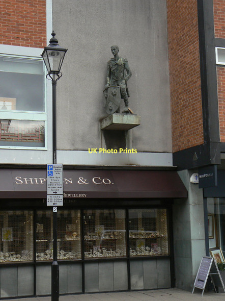 Photo 6"x4" Statue in Sheep Street Stratford-upon-Avon c2011