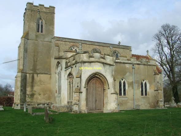 Photo 6"x4" All Saints Chelsworth Chelsworth c2011