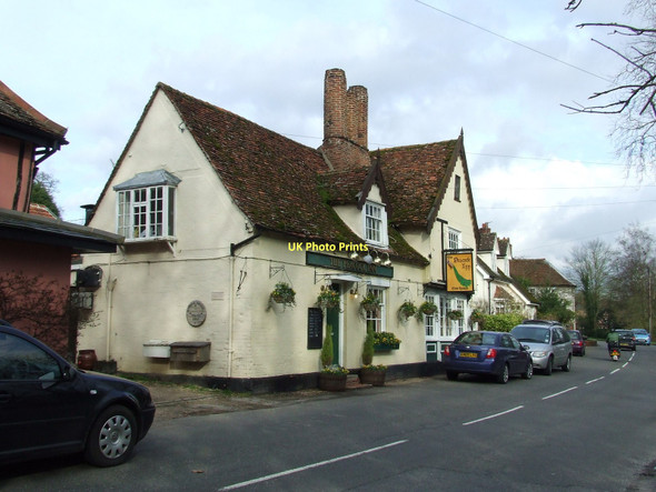 Photo 6"x4" The Peacock Inn Chelsworth c2011