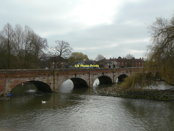 Photo 6"x4" Tramway Bridge Stratford-upon-Avon c2011