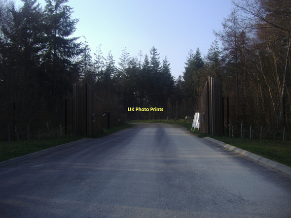 Photo 6"x4" Entrance to Chiltern Woodland Burial Park Wilton Park\/SU9690 c2011