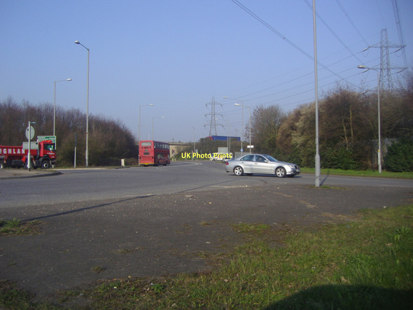 Photo 6"x4" A40 Denham roundabout Uxbridge c2011