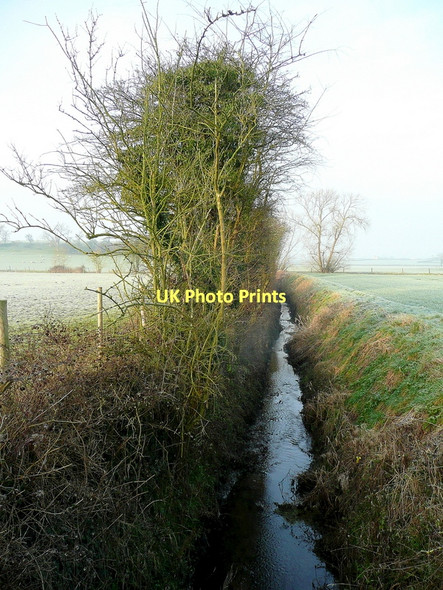 Photo 6"x4" Brook near Brook Farm Oakle Street c2011