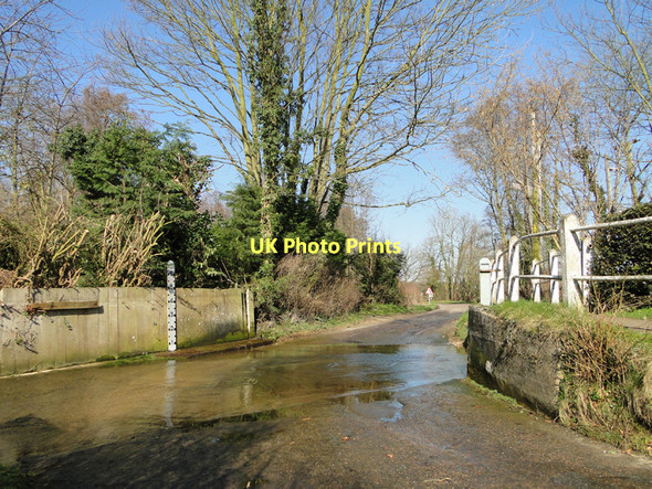 Photo 6"x4" The ford en route from Sternfield to Benhall Green Saxmundham c2011