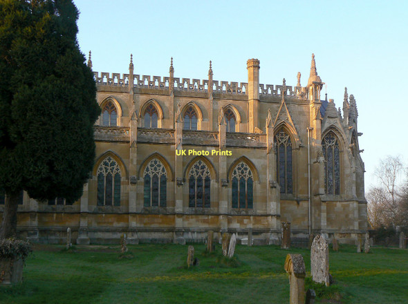 Photo 6"x4" Hampton Lucy Churchyard Charlecote c2011