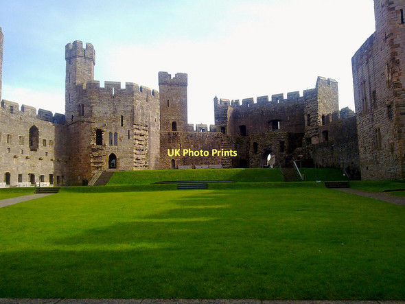 Photo 6"x4" Inside Caernarfon Castle Caernarfon c2011