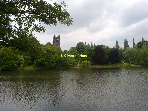 Photo 6"x4" Lake in Lymm Lymm c2010