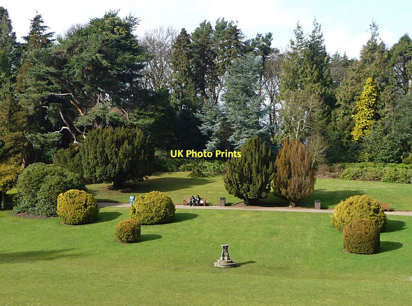 Photo 6"x4" Heriot-Watt University, the sunken garden Hermiston\/NT1770 c2011