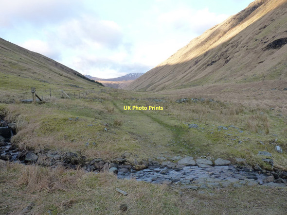 Photo 6"x4" A ford on the Glen Fyne track Trosgiche c2011
