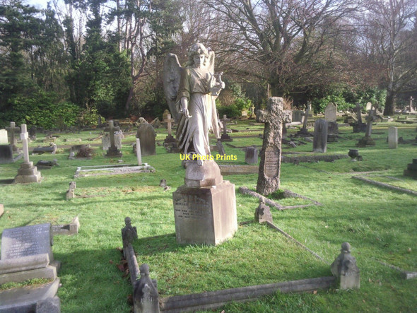 Photo 6"x4" East Sheen Cemetery Richmond\/TQ1874 c2011
