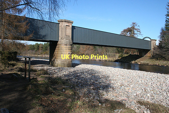 Photo 6"x4" Findhorn Railway Bridge Forres c2011
