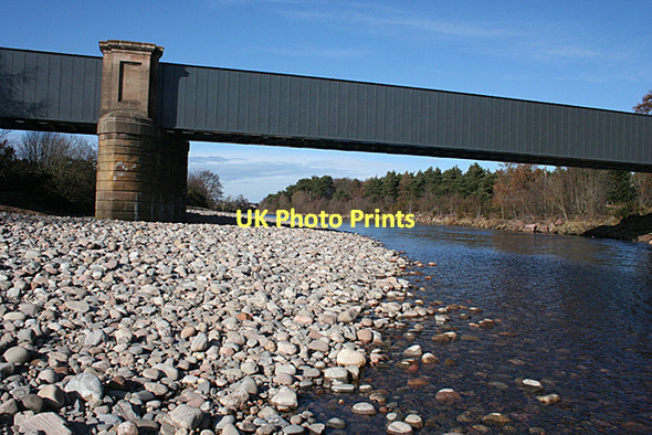 Photo 6"x4" Under the Railway Bridge Forres c2011