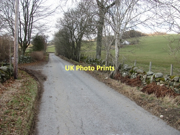 Photo 6"x4" Minor road, Little Kilry Bridge of Craigisla c2011