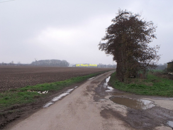 Photo 6"x4" Road beside Hode Farm, Patrixbourne, Kent Bekesbourne Hill c2011