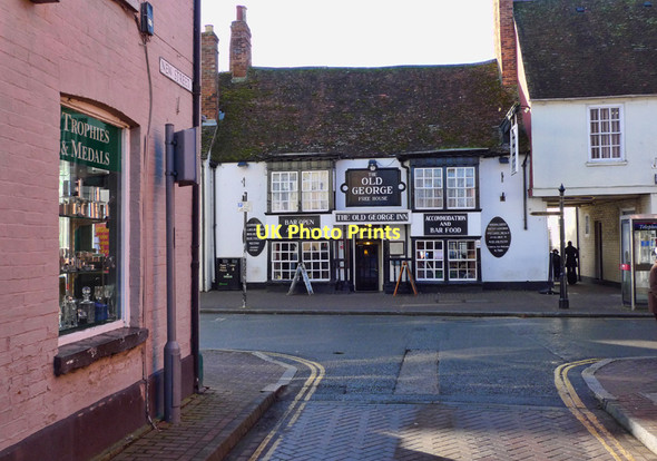Photo 6"x4" The Old George, Stony Stratford Passenham c2011