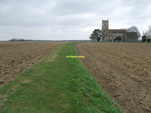 Photo 6"x4" St Mary Market Weston Hopton\/TL9979 c2011