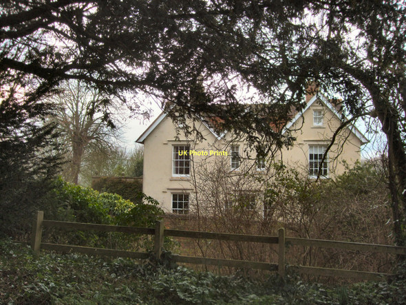 Photo 6"x4" Berwick Church Vicarage Alfriston c2011
