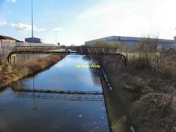 Photo 6"x4" Bridgewater Canal, Trafford Park Stretford\/SJ7994 c2011