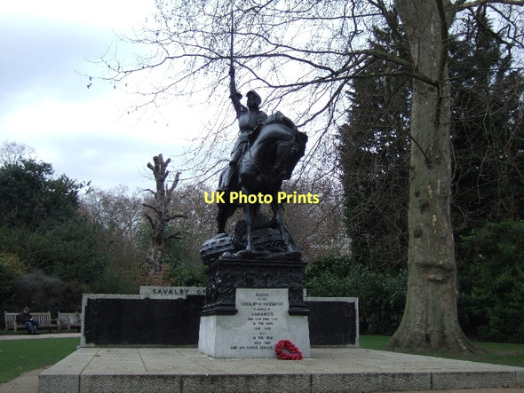 Photo 6"x4" Cavalry of the Empire war memorial Westminster c2011