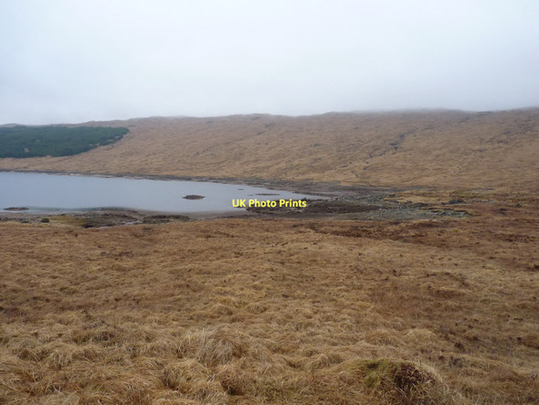 Photo 6"x4" Towards the eastern end of the reservoir Allt na Lairige\/NN2617 c2011