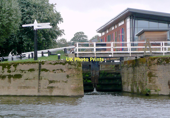 Photo 6"x4" Diglis Bottom Lock in Worcester Worcester c2010