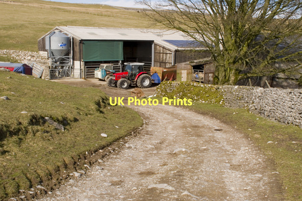 Photo 6"x4" Outbuildings at Tennant Gill farm Water Houses\/SD8867 c2011