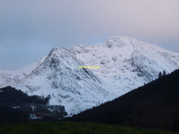 Photo 6"x4" The Dragon's Tooth at the head of Gleann a' Chaolais South Ballachulish c2011