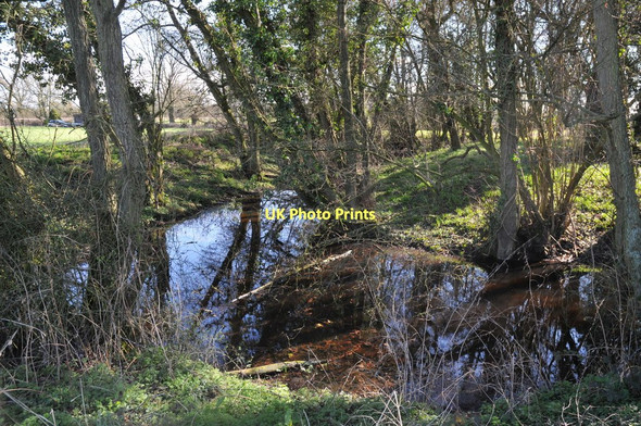 Photo 6"x4" Moat near Taynton Kent's Green c2011