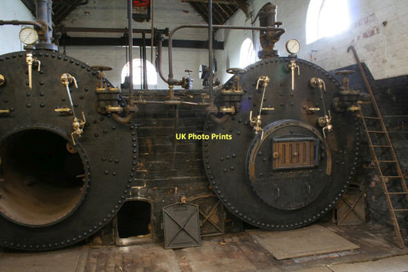 Photo 6"x4" Cornish boilers, Owston Ferry East Ferry c2011