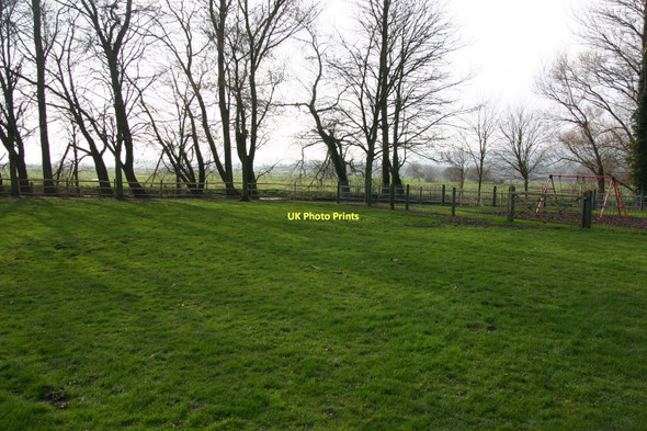 Photo 6"x4" Greenwich Meridian near Lewes Priory cricket ground Lewes c2011
