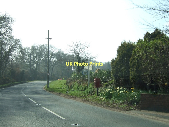 Photo 6"x4" Junction for West Hill from B3180 Broad Oak\/SY0693 c2011