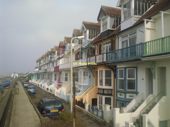 Photo 6"x4" Wave Crescent, Whitstable Whitstable c2011