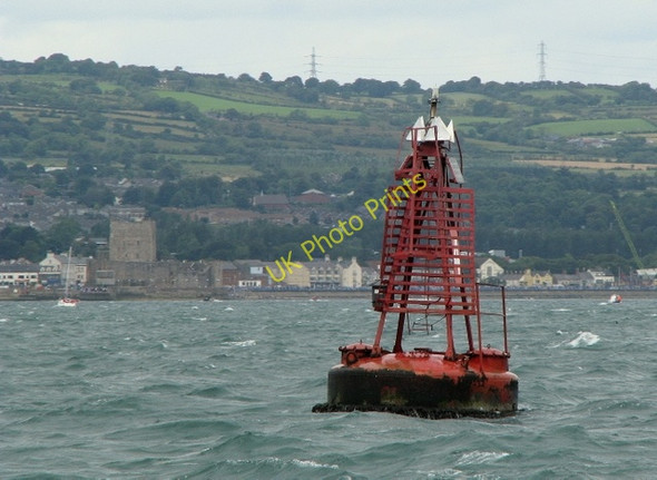 Photo 6"x4" Marker buoy No.4, Belfast Lough Helen's Bay c2009